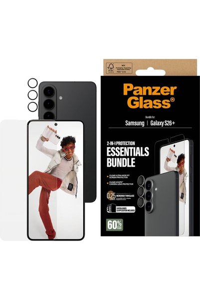 Panzer Glass PanzerGlass Hoops 2-σε-1 Σετ Προστασίας Γυαλιού και Φακού με Εξα...