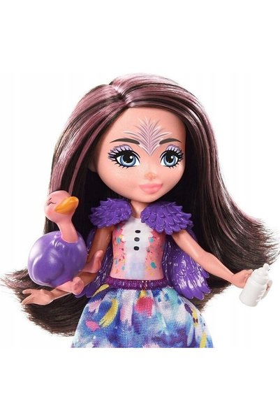 Enchantimals PĂPUȘĂ CU PENE DE STRUCĂ GTM32 MATTEL