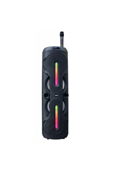 OEM Ασύρματο ηχείο Bluetooth με φωτισμό LED RGB και ασύρματο μικρόφωνο QS-840...
