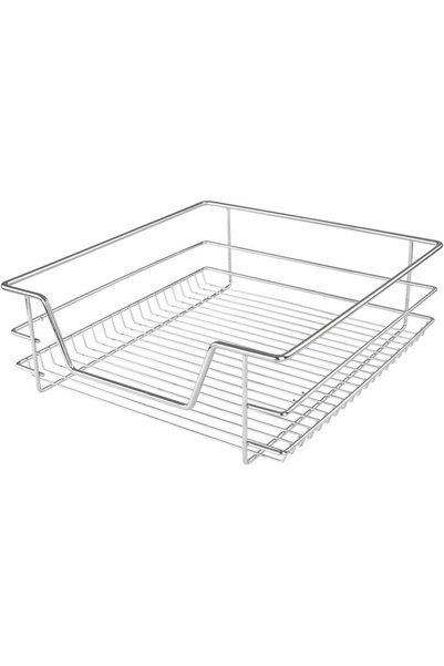 JAGO Kitchen drawer, with rail, chrome