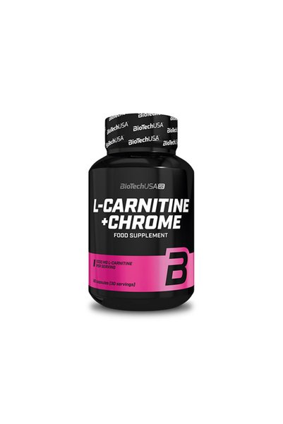 BiotechUSA BIOTECH USA PENTRU ELE L-Carnitina + Crom - L-Carnitina, 60 capsule