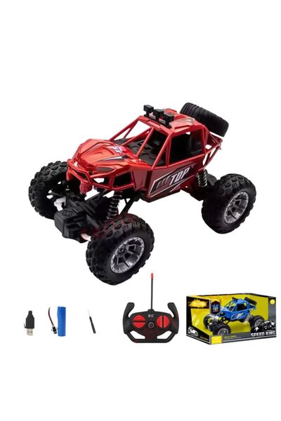 OEM Τηλεκατευθυνόμενο Off-Road Jeep Speed King 1:18 με φώτα LED RC