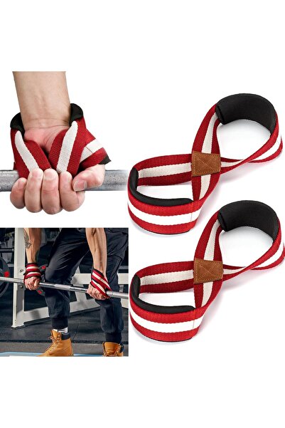 Generic Figure 8 Lifting Straps,Lifting Straps for Deadlift with Padded Wrist...