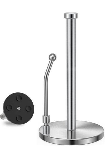 Generic Paper Towel Holder, Paper Towel Dispenser Standing Weighted Base Non ...