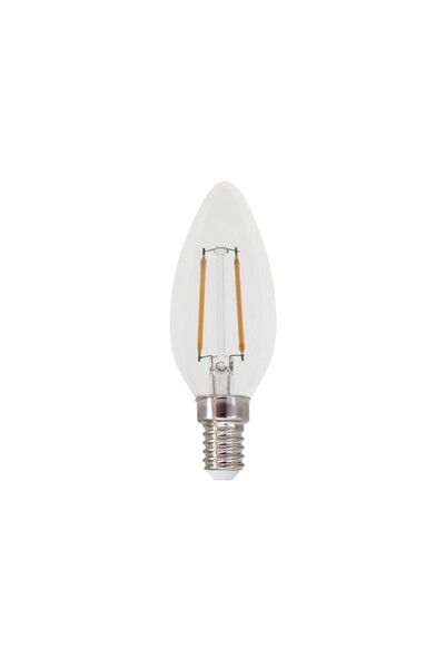 Aca Light ΛΑΜΠΑ LED C35 2W 6500K 230V AC 265LM RA80 30000HRS 360 °   1xE14 / ...