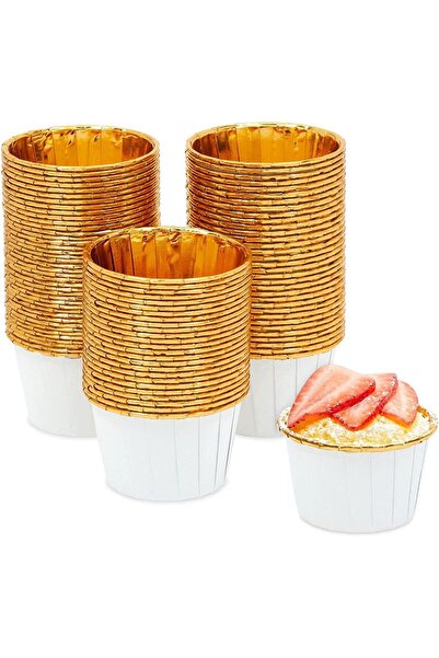 Generic Foil Cupcake Liners, Muffin Cups for Baking (2.75x1.5 In, 50 Pack) (W...