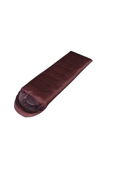 OEM Υπνόσακος Sleeping Bag με kουκούλα 215x75 εκ. - μπορντώ