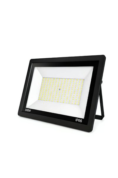 OEM Προβολέας LED 500W Jortan IP66 ψυχρό λευκό 6500K σε μαύρο χρώμα