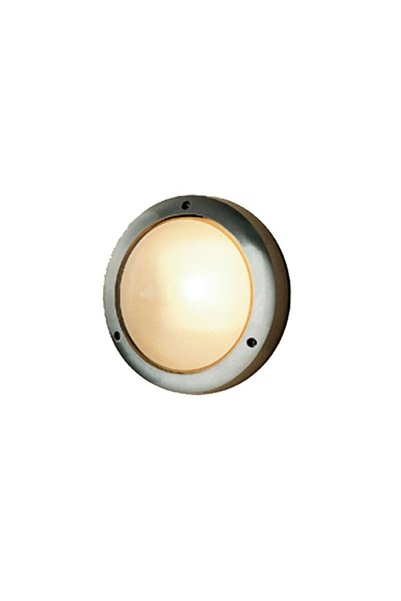 Aca Light RADES - Φωτιστικό τοίχου εξωτερικού χώρου από ανοξείδωτο ατσάλι, γκ...