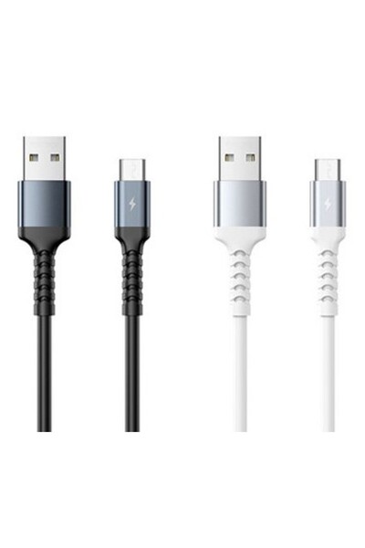 Remax Καλώδιο USB-A σε Micro USB 2.4A 1 μ. RC-C008M