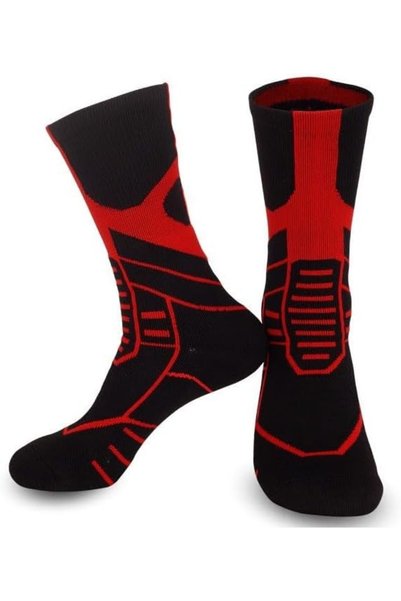Generic Basketball Socks for Men Running Training Boys Compression Cotton Soc...