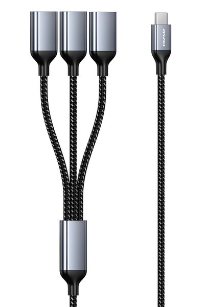AWEI Διανομέας USB-C 3 θυρών USB 2.0 480Mbps 12W CL-18