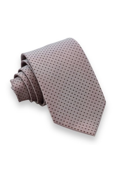 erika Γραβάτα Pink/Brown 7.5εκ.