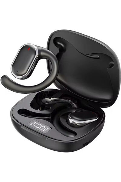 OEM Ασύρματα ακουστικά Bluetooth Open-Ear με θήκη φόρτισης και οθόνη LED Anco...