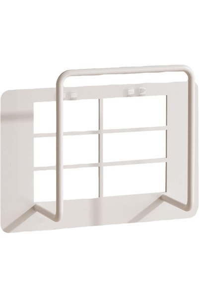 AZONEE Wall Mounted Router Shelf No-Punch WiFi Storage Box – Plug Organizer S...