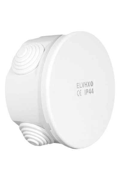 Elvhx EL7 |   EL7 |   Εξωτερικό ELBOX ™   Φ80xh40mm IP44 Τύπου πρεσαριστής εφ...