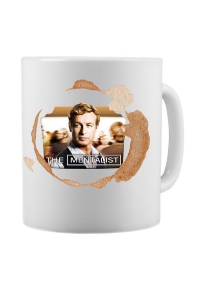 TİWO DİJİTAL COFFEE MENTALİST TEMALI ÇİFT YÖN BASKILI KUPA BARDAK HEDİYE TASARIM