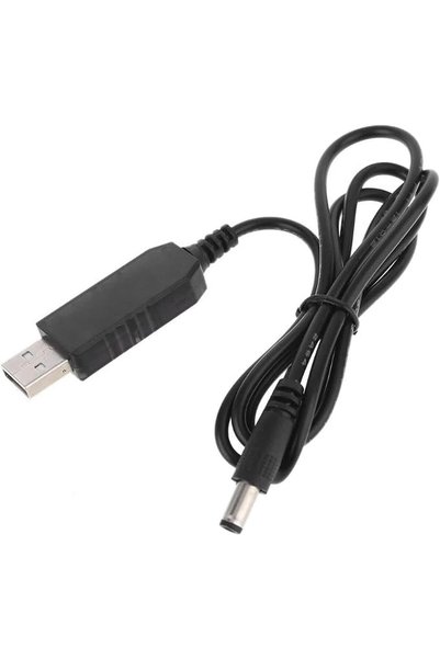 Generic 5V-8.4V USB Power Cable to Adapter Jack, 5.5 mm × 2.1 mm Size
