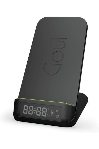 Generic BOT 15W Wireless Charging Stand with Digital Clock & Alarm – Fast Wir...
