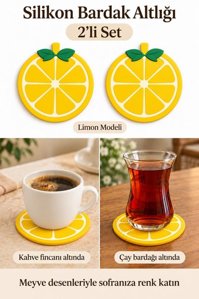 Hayveys Limon Model 2 Coasters (Yellow)
