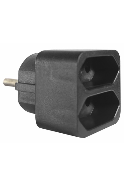 Elvhx ELP31202 |   ELP31202 |   Προσαρμογέας SCHUKO → Διπλός (2 θέσεων) II x1...