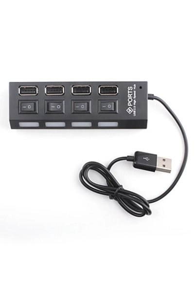 OEM USB Hub 2.0 4 θέσεων με διακόπτες ON/OFF
