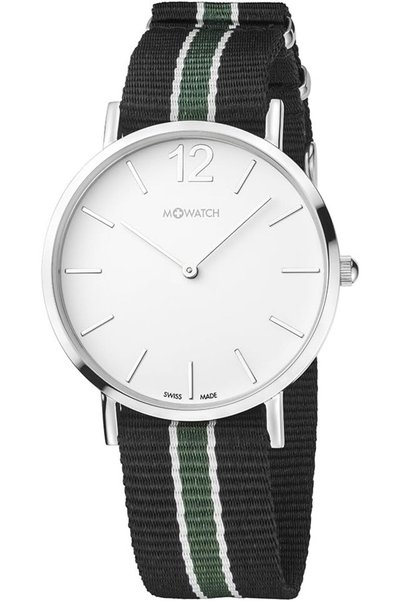 Generic M-WATCH Swiss Made Smart Casual 40 Analog White Dial Men's Watch- WRG...