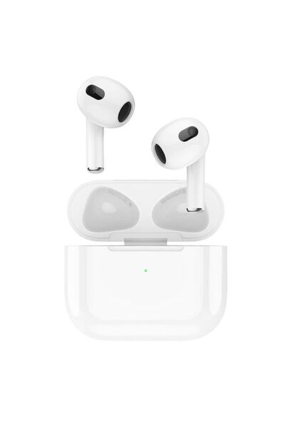 Hoco Earbud Bluetooth Handsfree ακουστικά με θήκη φόρτισης EW26 σε λευκά χρώμα