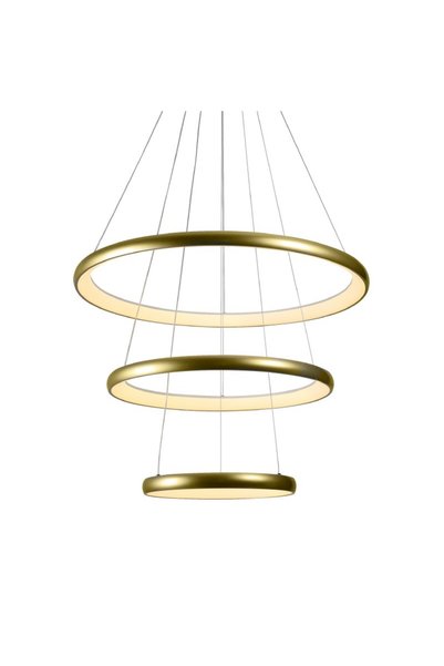 Aca Light HARMONY-ΚΡΕΜΑΣΤΟ ΦΩΤΙΣΤΙΚΟ ΧΡΥΣΟ ΑΛΟΥΜΙΝΙΟΥ LED SMD 60W CCT 4800LM ...