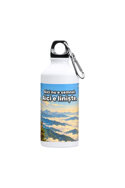 Amprenta Divertis Bidon 500 ml cu Carabinieră „Aici nu e semnal. Aici e liniș...