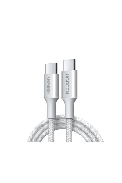 OEM Καλώδιο φόρτισης UGREEN L501 35465 USB-C σε USB-C PD 60W 1m σε γκρι χρώμα