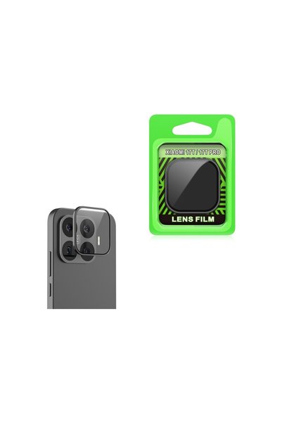 tekno grup Xiaomi 17t / 17t Pro Lens Protection Camera Protector Cl-07 - Black