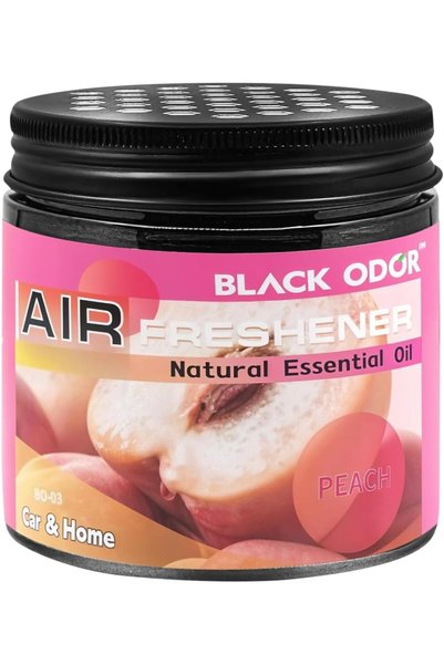 Generic معطر هواء أسود بالزيوت العطرية الطبيعية، 180 جرام - مثالي للسيارة وال...