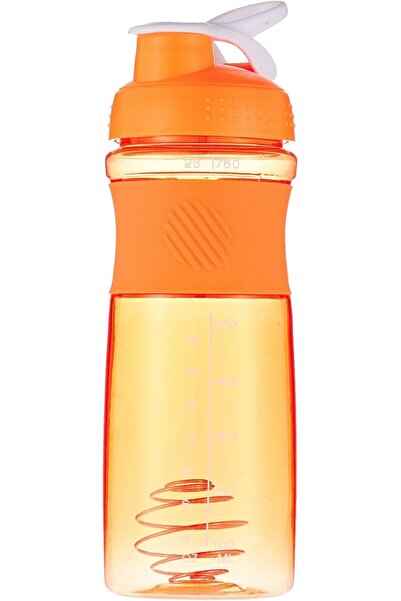 Generic Protein Shaker, Orange - 760 ml