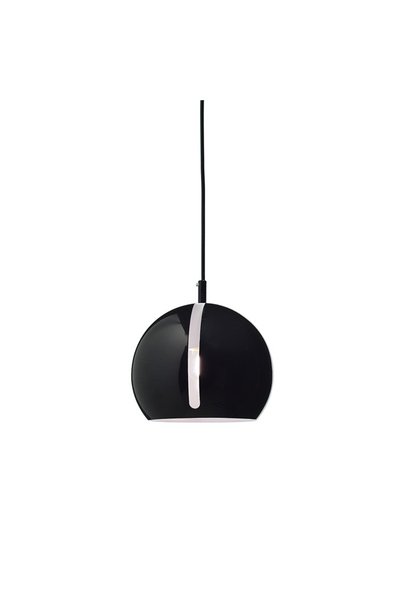 Aca Light Κρεμαστό Φωτιστικό 1xE27 Μεταλλικό Μαύρο Φ20xΥ120εκ. HOSTA / V36037BK