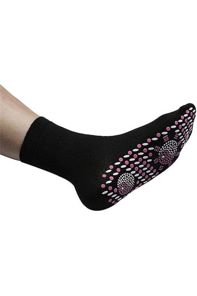 GENERAL Jfadg Self Heating Socks, Magnetic Heated Comfortable Breathable Magn...