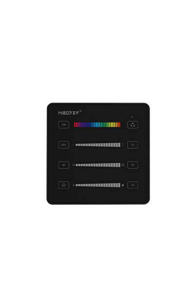 Aca Light ΤΗΛΕΧΕΙΡΙΣΤΗΡΙΟ B6 SPI ΓΙΑ ΤΡΙΜΠΟΛΑ LED ACA A-B6-B ΜΑΥΡΟ IP20 / A-B6-B