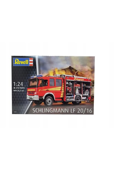 Revell 07404 Schlingmann LF 20/16 model din plastic de mașină de pompieri