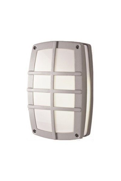 Aca Light CUBE II - ΕΞΩΤΕΡΙΚΟ ΦΩΤΙΣΤΙΚΟ ΤΟΙΧΟΥ ΑΛΟΥΜΙΝΙΟ ΓΚΡΙ ΣΥΜΒΑΤΙΚΟ 2xE27...