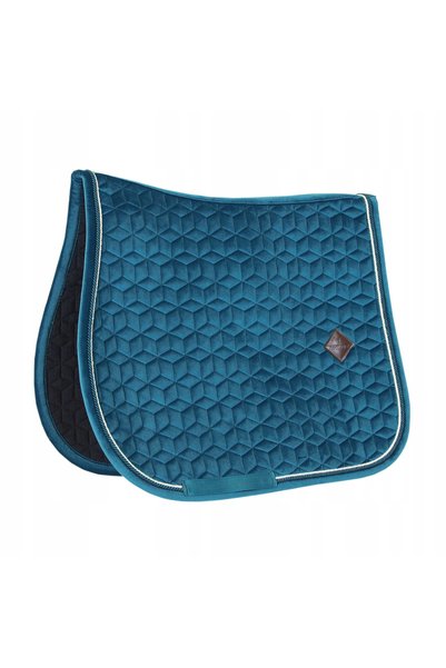 Kentucky Căpăstru pentru cal, elegant, din velur, respirabil, culoare smarald VS