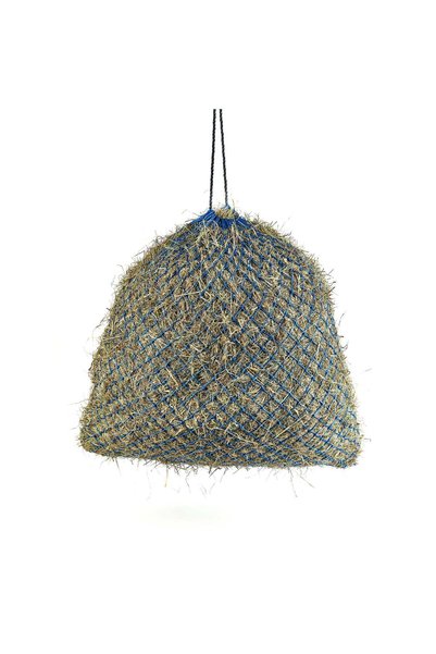 Shires Greedy 2,5cm 5,5kg plasă de fân albastră cu ochiuri mici