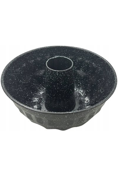 Klausberg Formă. metal. rotund cu o gaură. cu strat antiaderent. negru