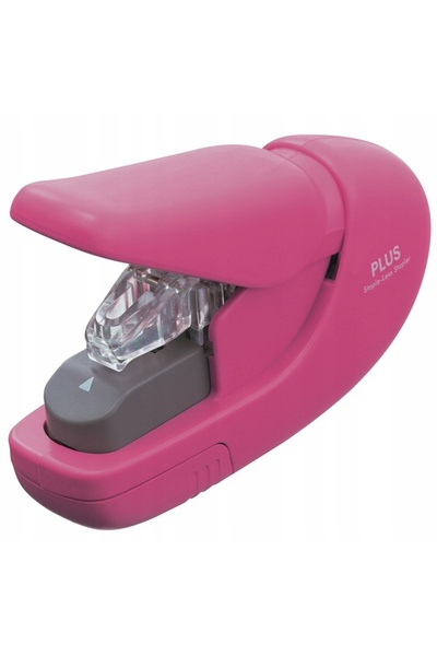 Plus Capsator portabil fără capse Handy SL-106AB Roz, pentru 5 coli