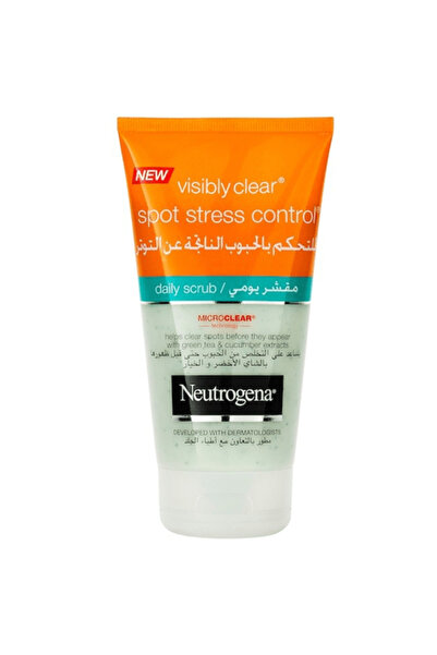 Neutrogena مقشر فيزيبلي كلير للتحكم في التوتر والبقع - 150 مل