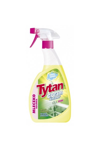 TYTAN Spray de curățare pentru bucătărie cu lapte, îndepărtează grăsimea și m...