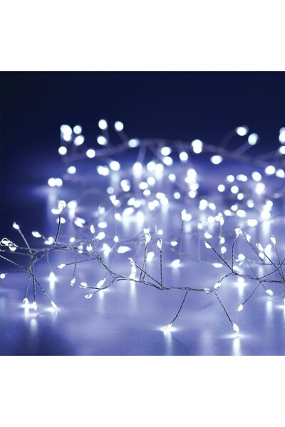 Aca Light 300 ΦΩΤΑ LED ΣΕΙΡΑΣ 6W ΨΥΧΡΟ ΛΕΥΚΟ ΚΑΛΩΔΙΟ ΛΑΣΤΙΧΕ
