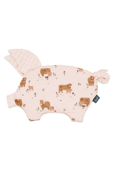 La Millou Pernă Porculeț Somnoros Minky MOO MEADOW
