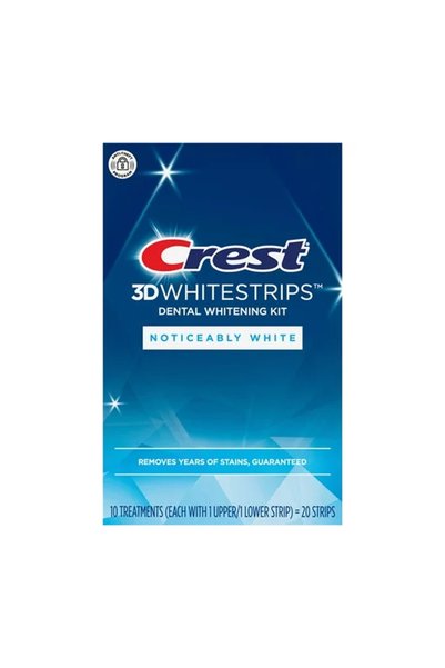 Crest مجموعة تبييض الأسنان الكلاسيكية ثلاثية الأبعاد - 20 شريطًا