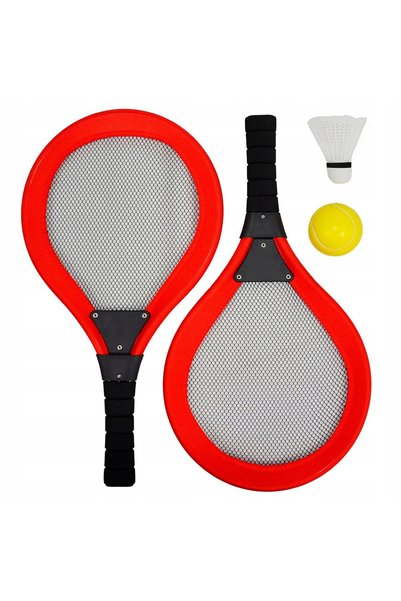 Enero Palete + fluturaș + minge pentru jocul de badminton și tenis pentru toa...