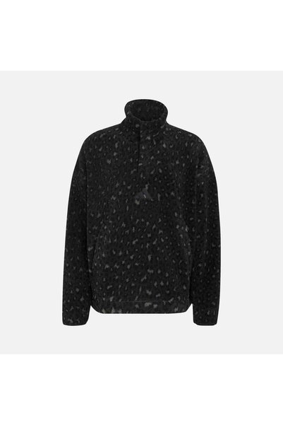 adidas Kq9093-E Xpl Hp Snap Aop Men's Sweatshirt Black